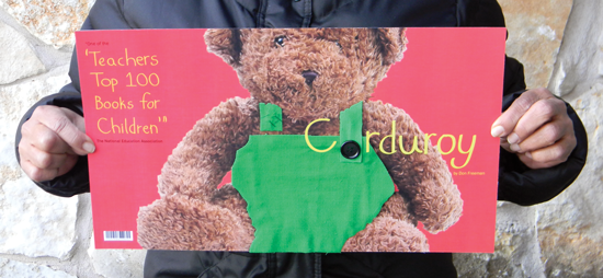 Corduroy Book Cover