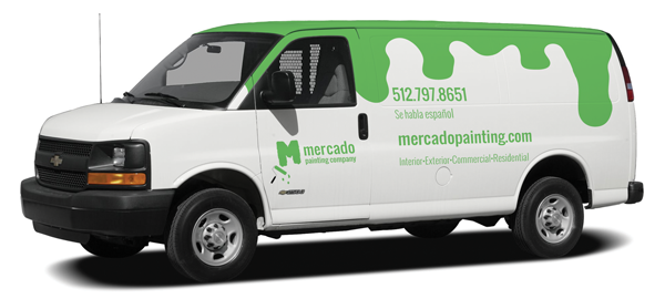 Mercado Painting Company Van